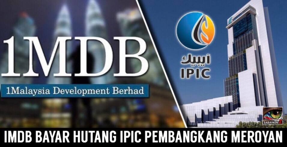 1MDB bayar hutang IPIC bukan dengan duit rakyat mengapa pembangkang meroyan?