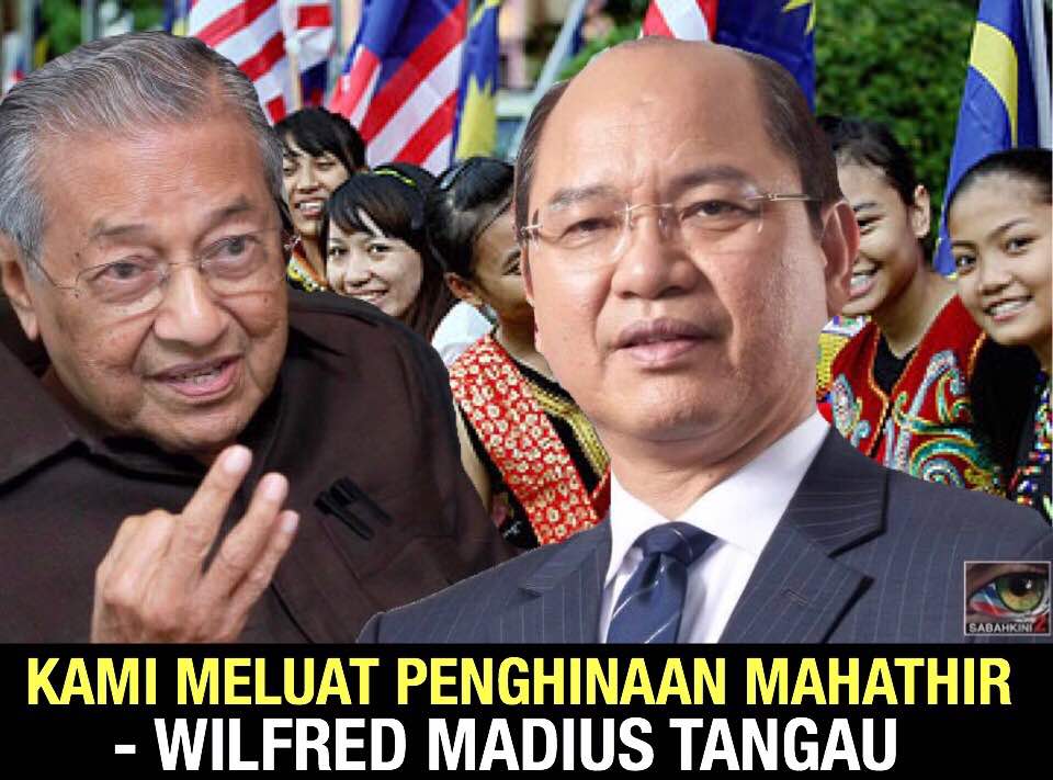 Kami Sabah Sarawak Meluat Penghinaan Mahathir- Tangau