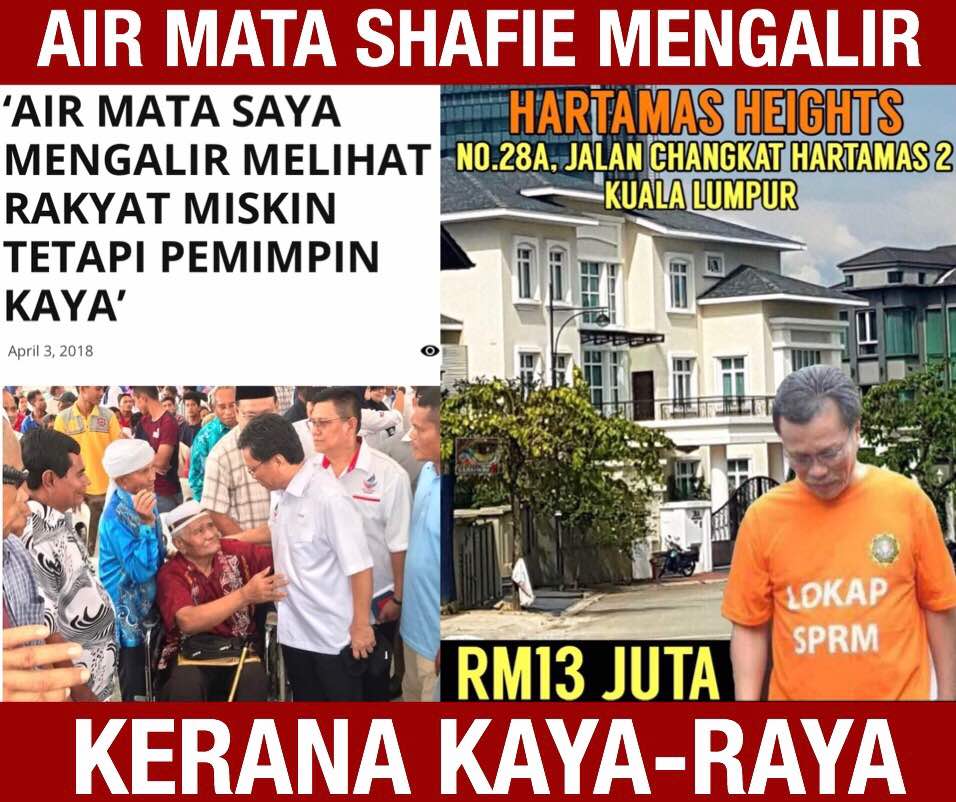 Rakyat Sabah Menangis Melihat Rumah Mewah RM13 juta Shafie Apdal!