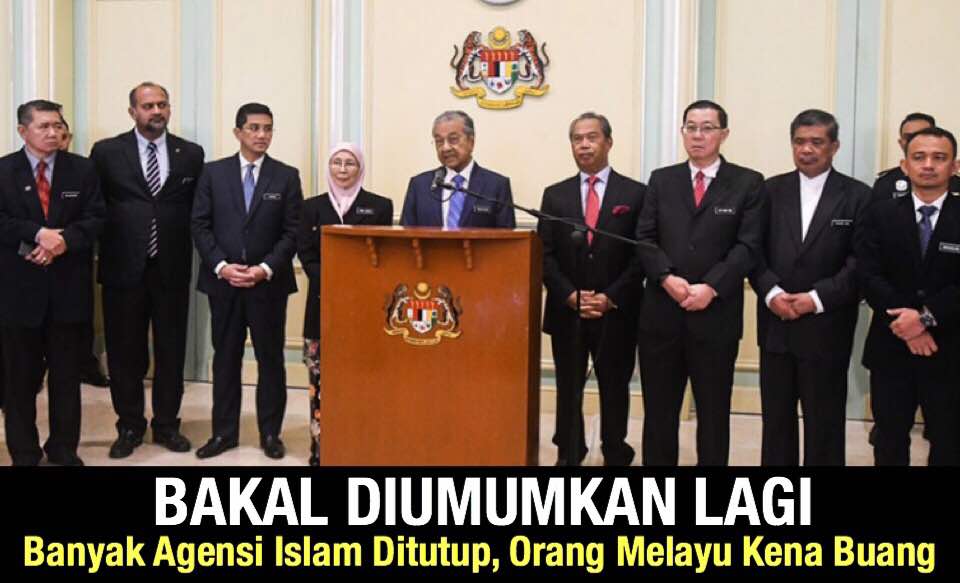 Banyak Agensi Islam Ditutup, Orang Melayu Kena Buang?
