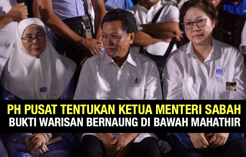 Presiden PKR wakil Mahathir umum Shafie Apdal Ketua Menteri Sabah