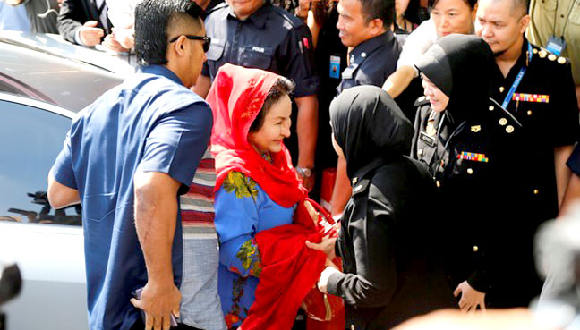 Rosmah tiba di SPRM bantu siasatan SRC International