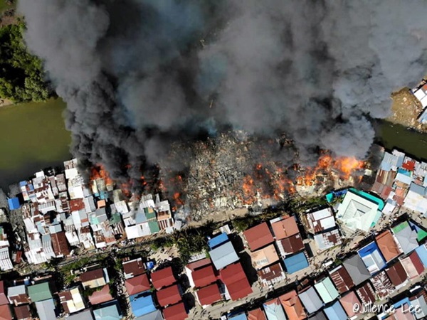 (VIDEO) 150 rumah Likas terbakar 666 orang mangsa adalah warganegara 