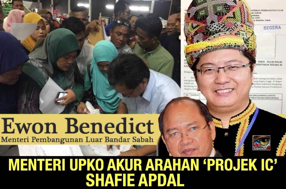  Menteri UPKO akur arahan 'Projek IC' Shafie Apdal