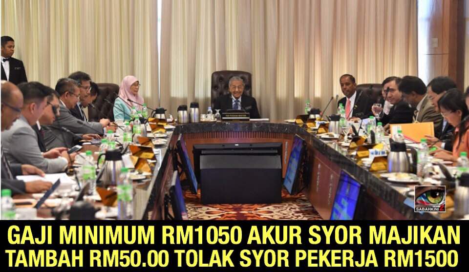 Gaji Minimum: PH akur syor majikan naikkan RM50 dan tolak syor pekerja