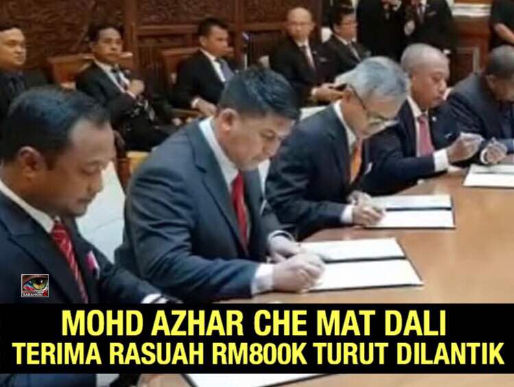 Azhar ambil rasuah RM800 ribu angkat sumpah Setiausaha Politik Mat Sabu