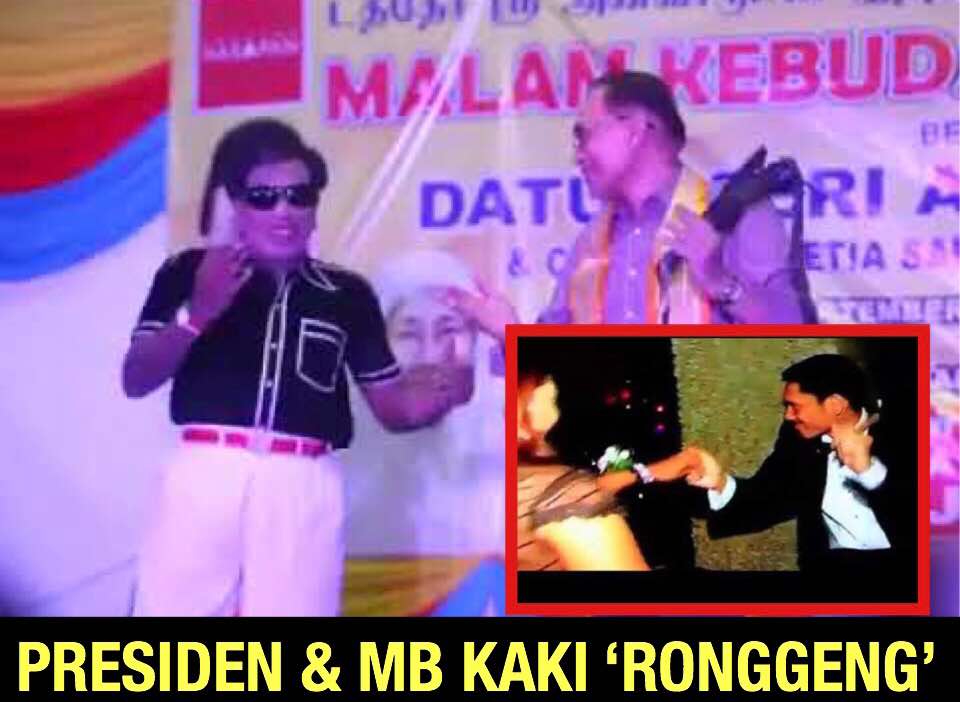Video Anwar menari ala MGR dan MB Perak bersama wanita tular