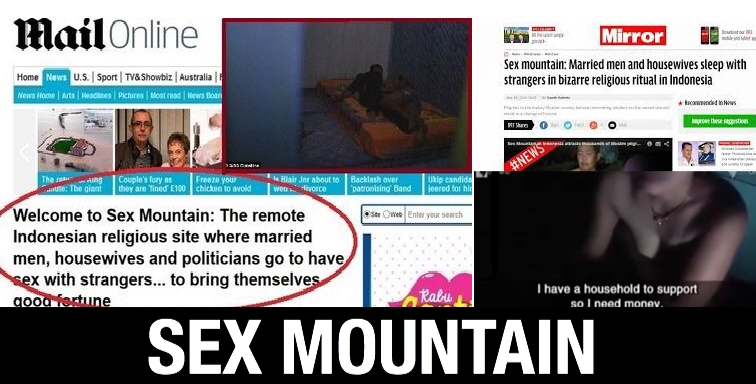 (VIDEO) Sex Mountain ritual seks popular  'mencari rezeki' di Indonesia