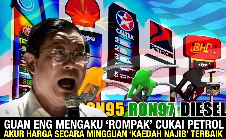 Lim Guan Eng mengaku ‘rompak’ cukai petrol dan akur harga secara mingguan ‘Kaedah Najib’ terbaik