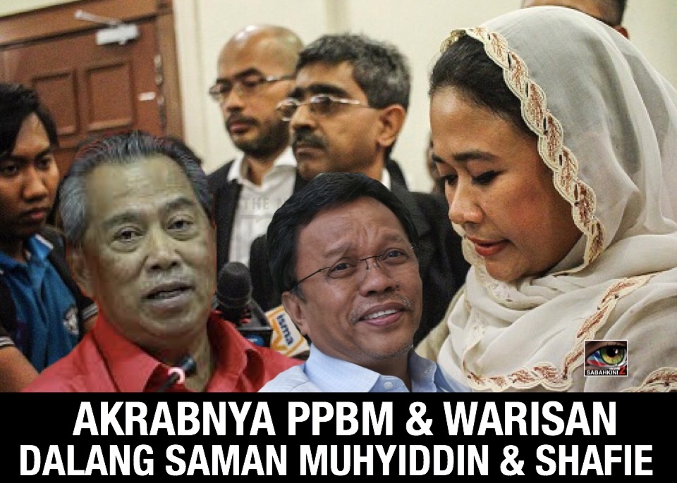 Anina Dedah Muhyiddin dan Shafie Presiden Warisan Taja Saman!