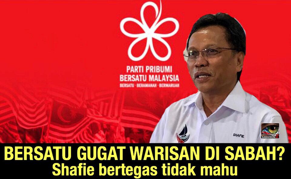 Hanya Warisan, Bersatu tidak perlu di Sabah- Shafie 