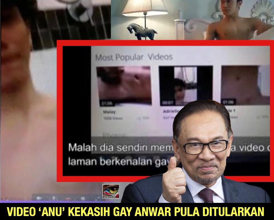 Video 'Anu' Kekasih Gay Anwar pula ditularkan