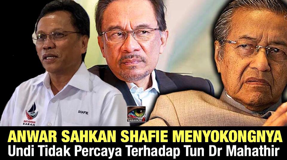 (VIDEO) Anwar sahkan Shafie Apdal menyokong usaha menjatuhkan Dr Mahathir 