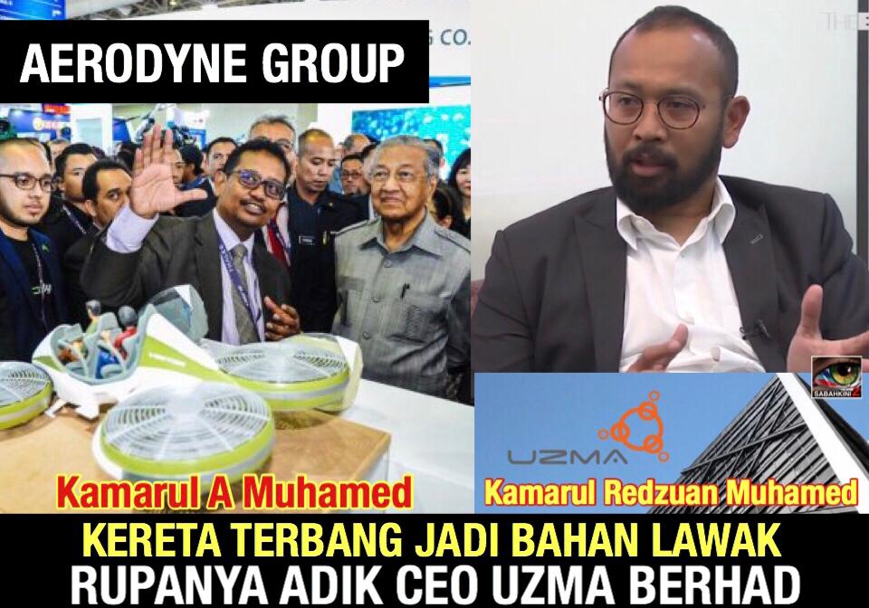 Rupanya kereta terbang ‘bahan lawak’ dibina adik CEO Uzma Berhad kontroversi skandal Petronas!