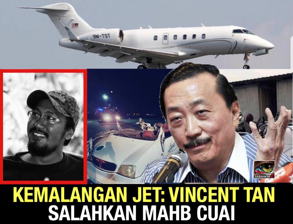 Kemalangan jet peribadi sebabkan kematian Ruzaimi, Vincent Tan salahkan MAHB