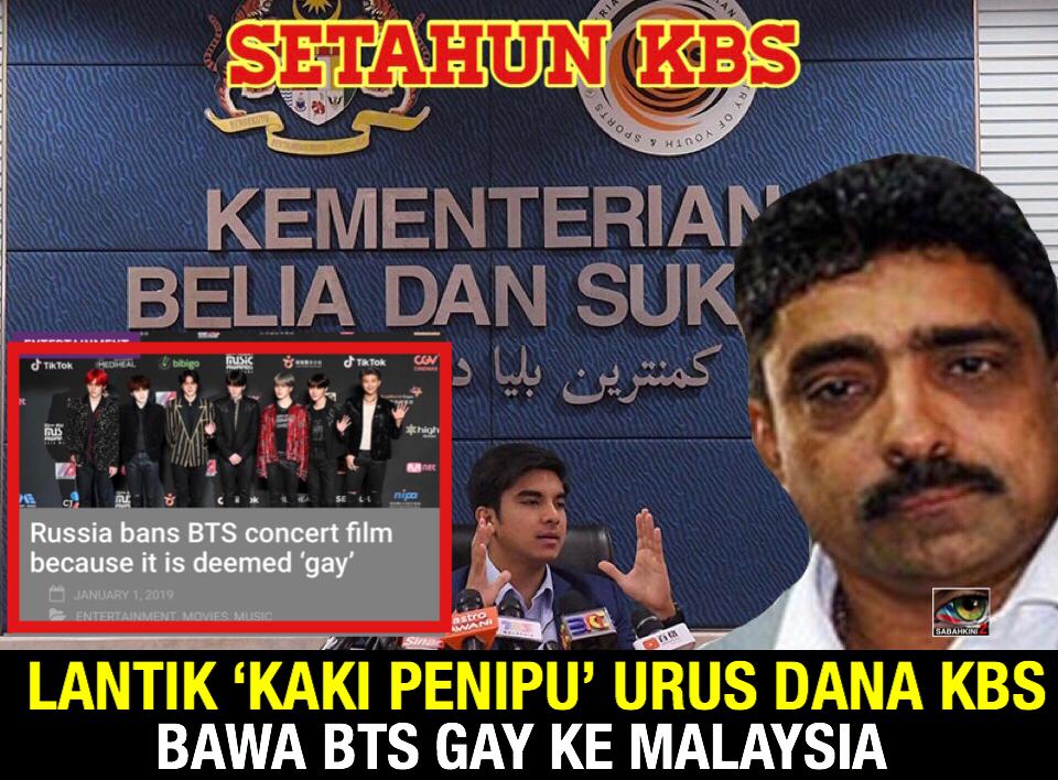 Setahun KBS: Syed Saddiq lantik ‘kaki penipu’ urus dana KBS dan bertekad bawa BTS ‘Gay’ guna duit rakyat ke Malaysia