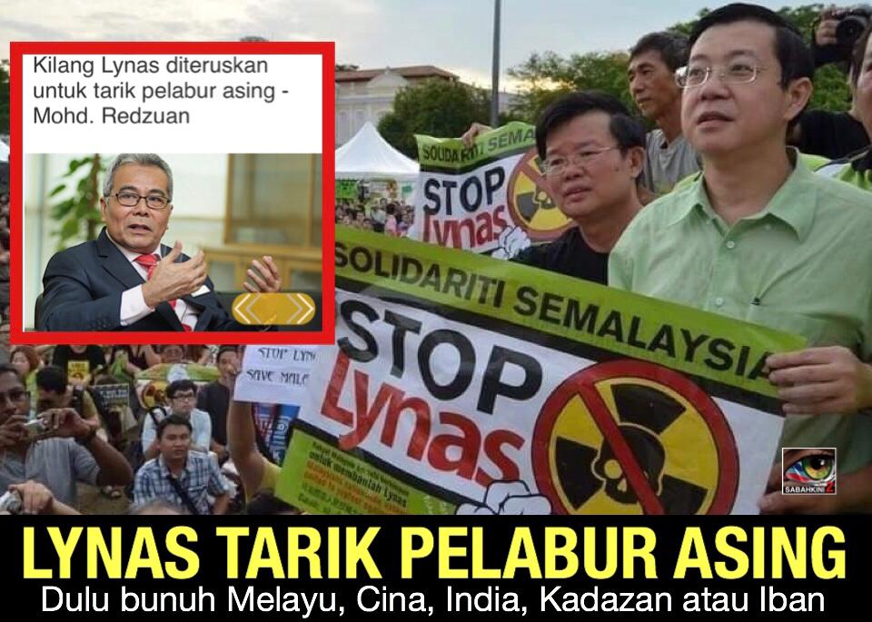 Dulu Lim Guan Eng protes Lynas kini diteruskan demi pelabur asing kata Menteri PH