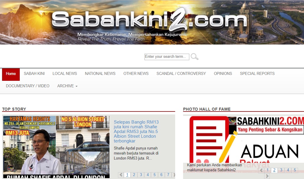 Terima kasih atas sokongan anda! Tiada medium lain hanya di Portal Sabahkini2.com!