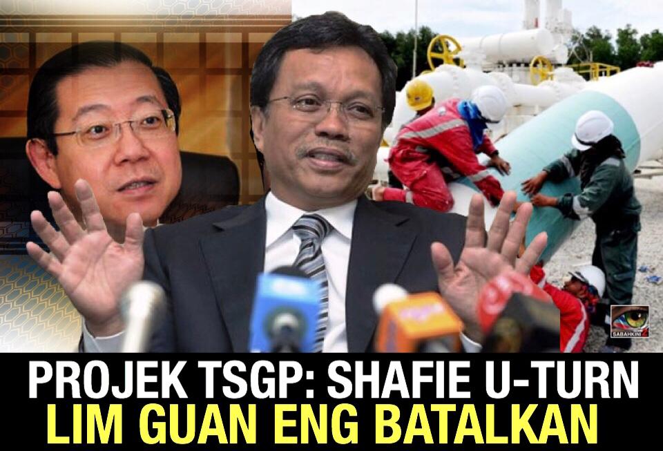 Projek Mega TSGP: Shafie 'U-Turn' Lim Guan Eng Batalkan