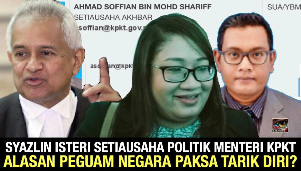 AG singkir Syazlina Peguam Adib atas alasan isteri Setiausaha Akhbar Menteri KPKT