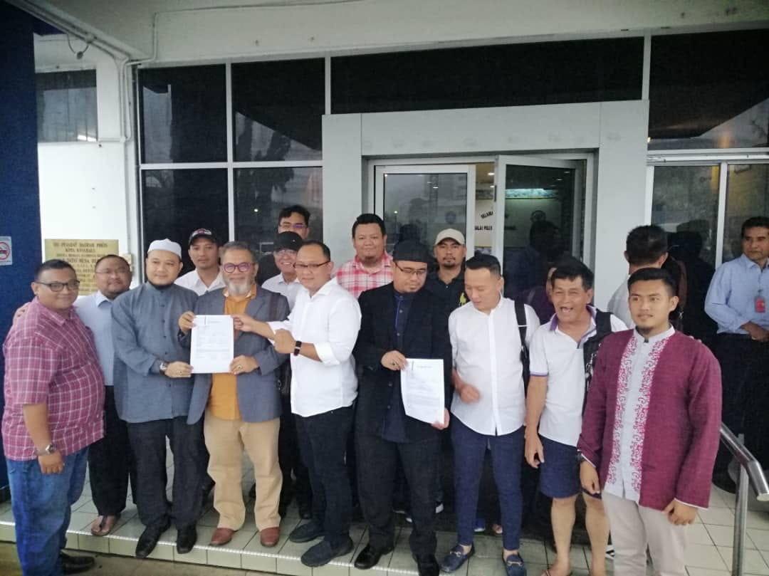 Musli Oli, Ketua Pemuda, NGO Sabah lapor polis kenyataan Madius Tangau