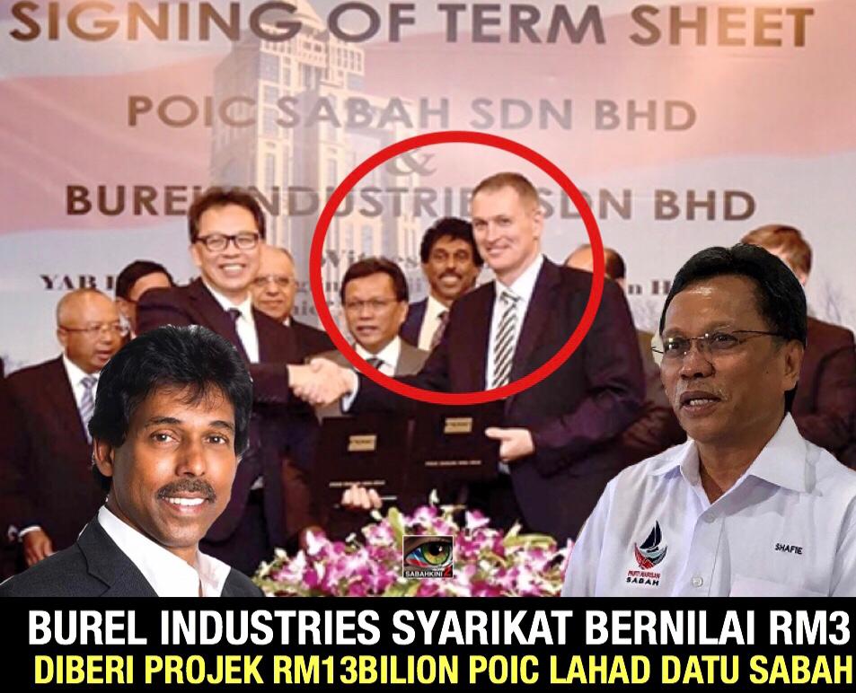 Bagaimana Datuk Guna 'Kaki Pau' dengan syarikat bernilai RM3 dapat projek  RM13 bilion POIC Sabah?
