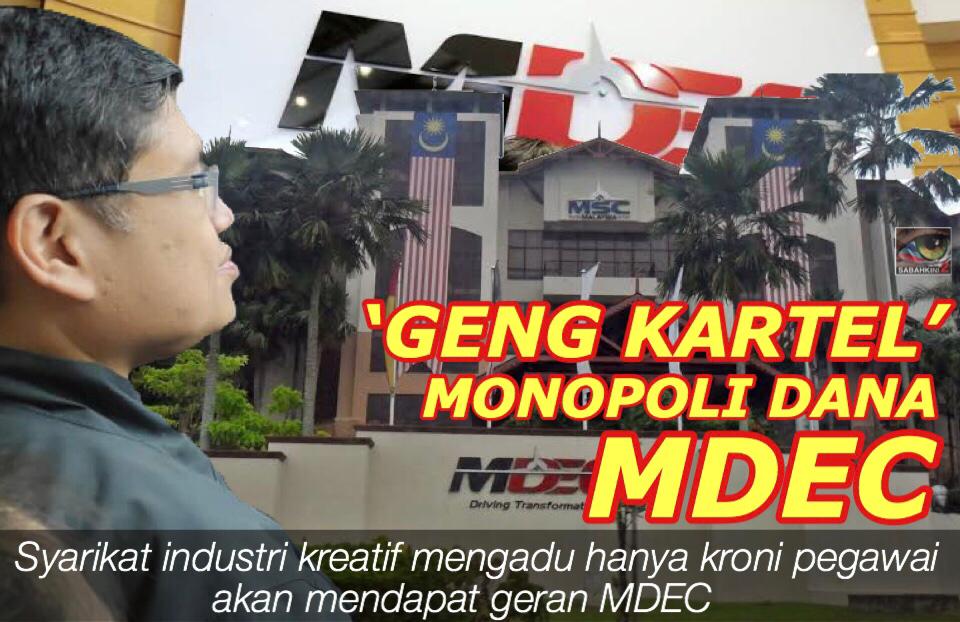 'Geng Kartel' monopoli geran MDEC, syarikat mengadu mohon campur tangan Menteri KKM