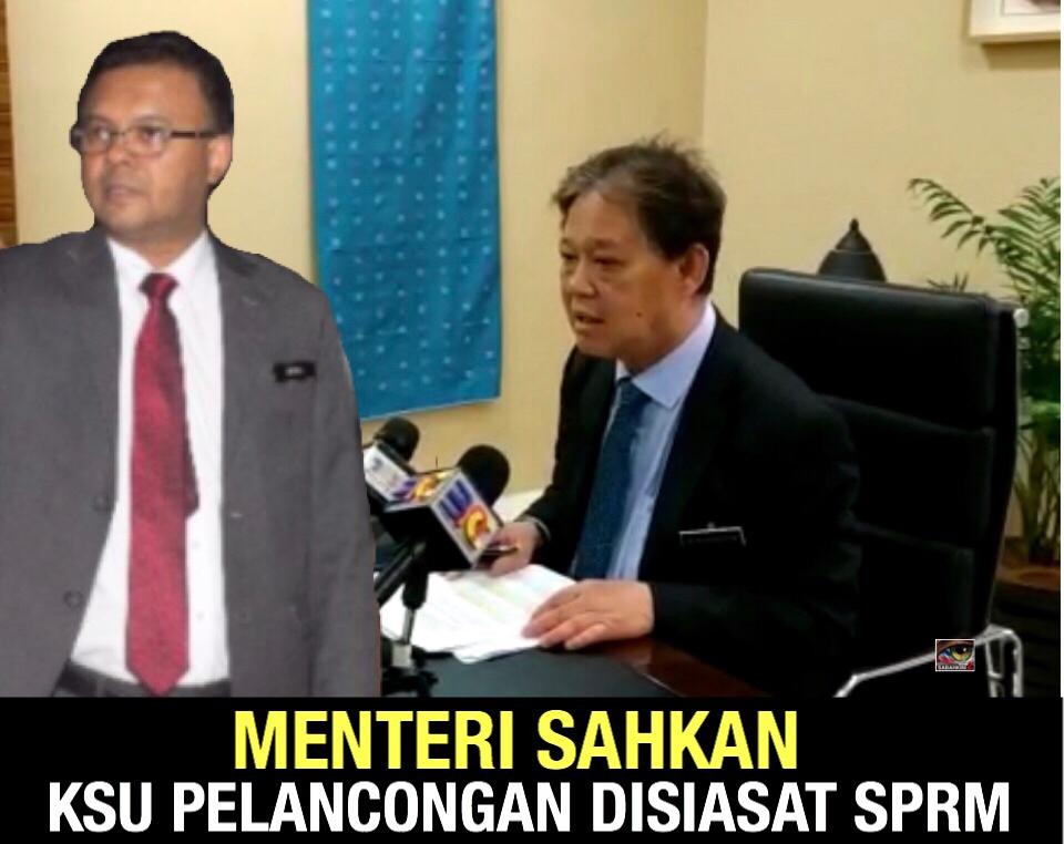[VIDEO] KSU disiasat SPRM, tunggu siasatan selesai jika serius perlu direhatkan kata Menteri