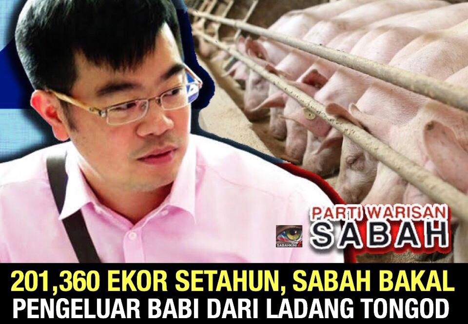 201,360 ekor setahun, Sabah bakal pengeluar babi dari Ladang Tongod