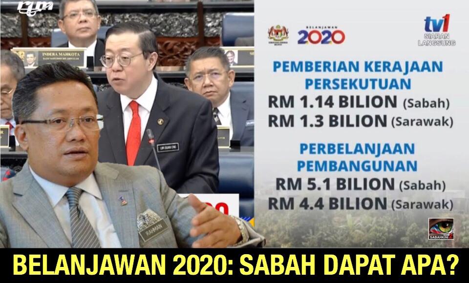 Belanjawan 2020: Sabah dapat apa?