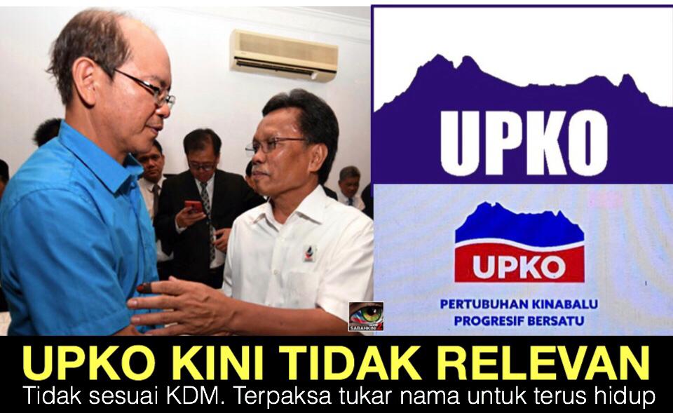 Selepas khianat PRU14, UPKO sedar tidak relevan terpaksa tukar nama 