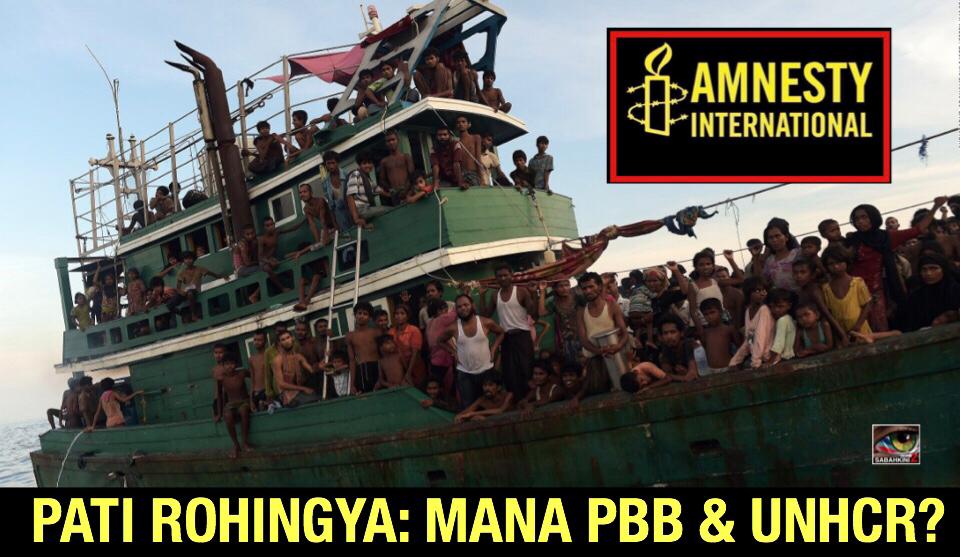 Rohingya: Jangan salahkan Malaysia, Mengapa Amnesty International tak kecam PBB dan UNHCR? 