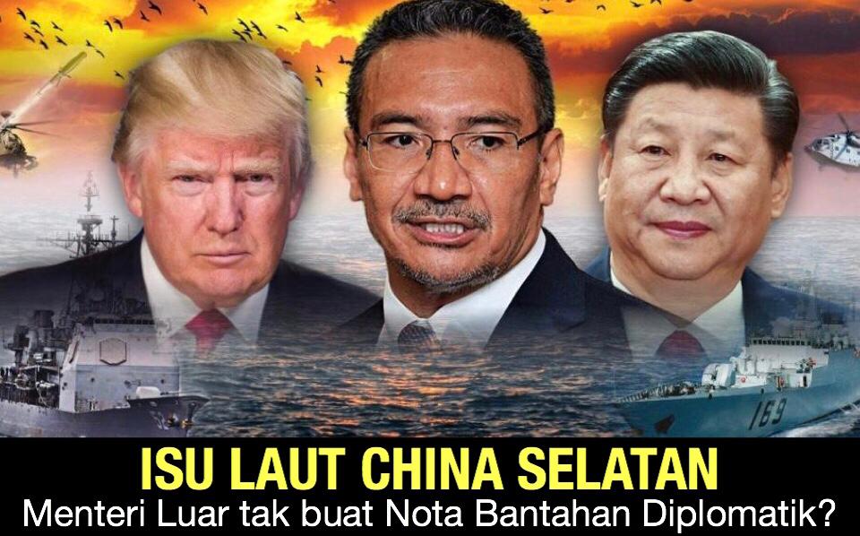 Kapal Pemusnah China dan Armada Amerika Di Laut Kita, Menteri Luar tak buat nota bantahan diplomatik?