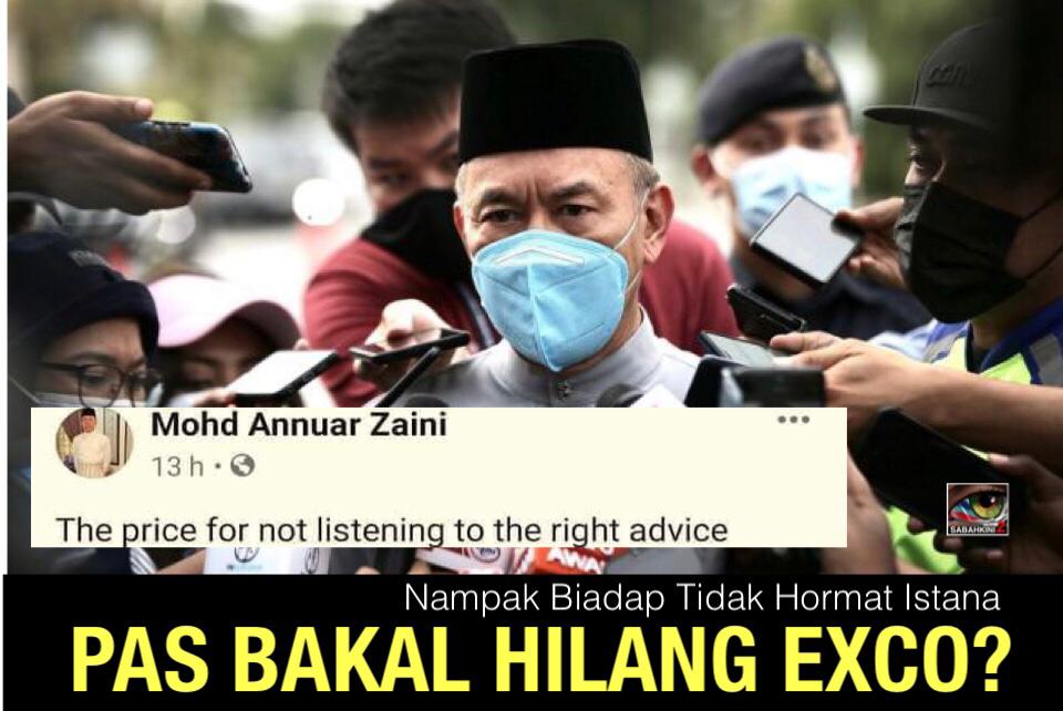 Tidak ikut nasihat betul, Pas bakal hilang Exco kata Jurucakap Istana Perak