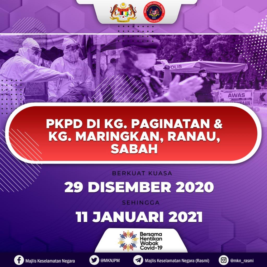 PKPD Di Kg Paginatan dan Kg Maringkan, Ranau