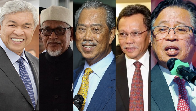 5 presiden parti bermesyuarat sebelum menghadap YDPA hari ini bentuk kerajaan