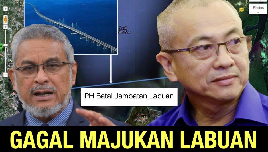 Gagal bangun Labuan, Projek Jambatan dibatal PH: MP Labuan syor kembalikan Labuan kepada Sabah