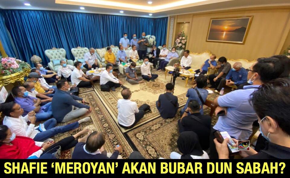 Shafie 'meroyan', sidang media jam 10.00 pagi akan umum bubar DUN Sabah?