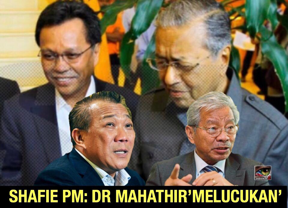 Shafie PM pilihan Dr Mahathir: Bung kata melucukan, James Masing kata Sabah Sarawak tidak bodoh
