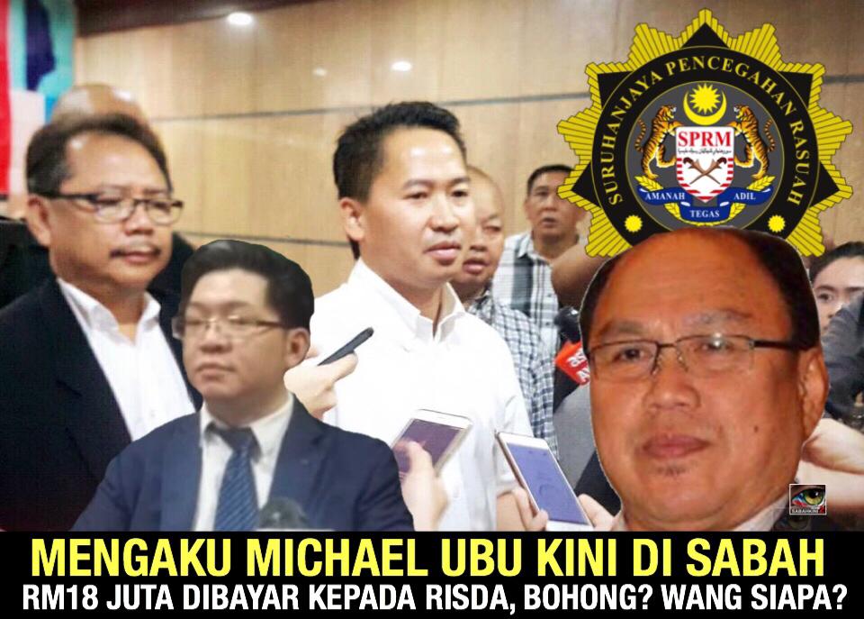 [VIDEO] Peguam mengaku Michael Ubu kini di Sabah, RM18 juta bayar kepada RISDA satu pembohongan?