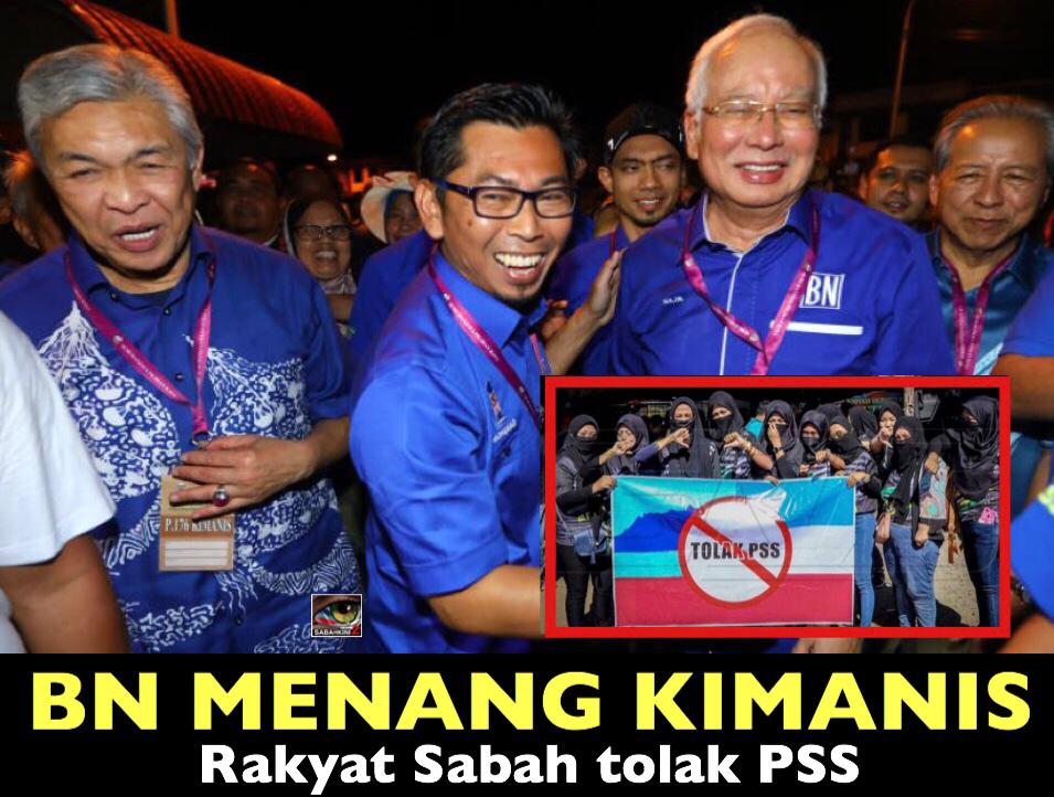 [VIDEO] BN Menang Kimanis, Rakyat Sabah tulen tumbangkan Warisan iktiraf PSS Pendatang Asing