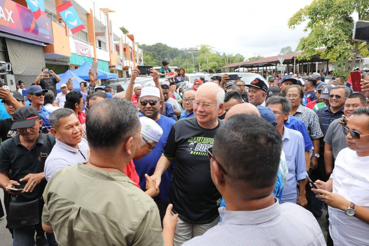 Najib 'Bossku' sambutan luar biasa di Kimanis