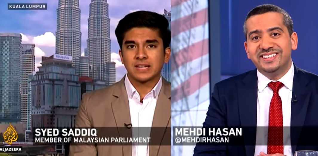 (VIDEO) Syed Saddiq Kena Panggang Dalam Al -Jazeera