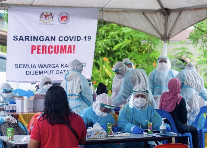 542,523 Ujian Saringan COVID-19 dibuat di Sabah- Hajiji