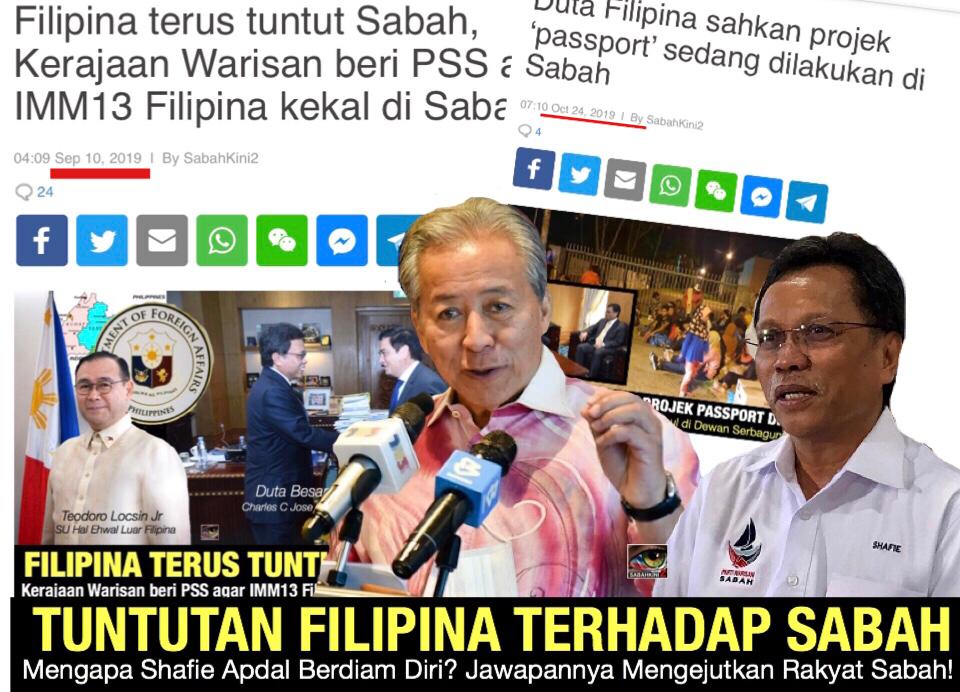 Tuntutan Filipina terhadap Sabah: Mengapa Shafie Apdal berdiam diri? Jawapannya Mengejutkan Rakyat Sabah!