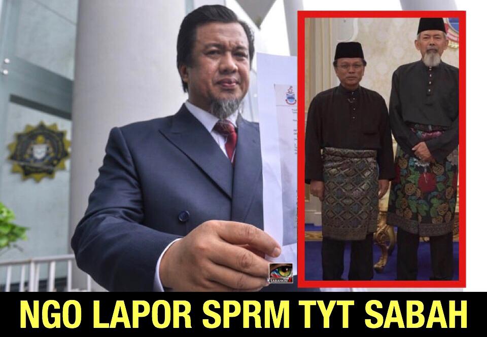 NGO G57 Lapor SPRM TYT Sabah terima rasuah Shafie Apdal bubar DUN