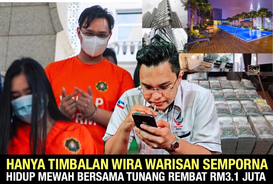 Warisan Parti Rasuah: Hanya Timbalan Wira Warisan Semporna tapi hidup mewah bersama tunang, rembat RM3.1 juta 