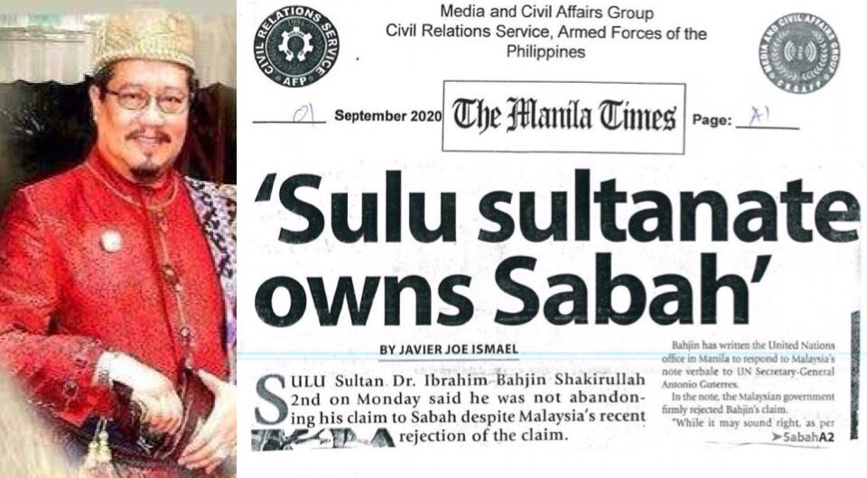 ‘Sulu sultanate owns Sabah’