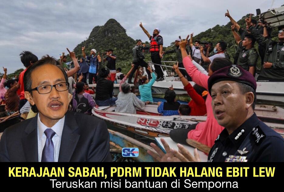 Kerajaan Sabah, PDRM tidak halang Ebit Lew teruskan misi bantuan di Semporna