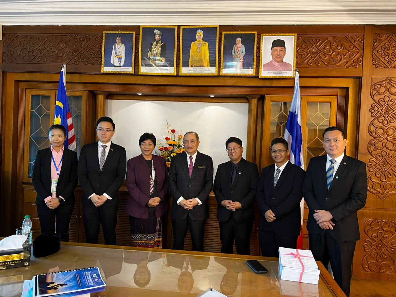 Hajiji KM menerima kunjungan hormat PH Sabah